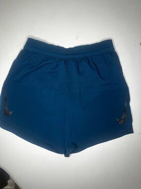 Men's Nike Aeroswift 5" Short AQ5302 Blue Void/Black.small ventilated lined Euc